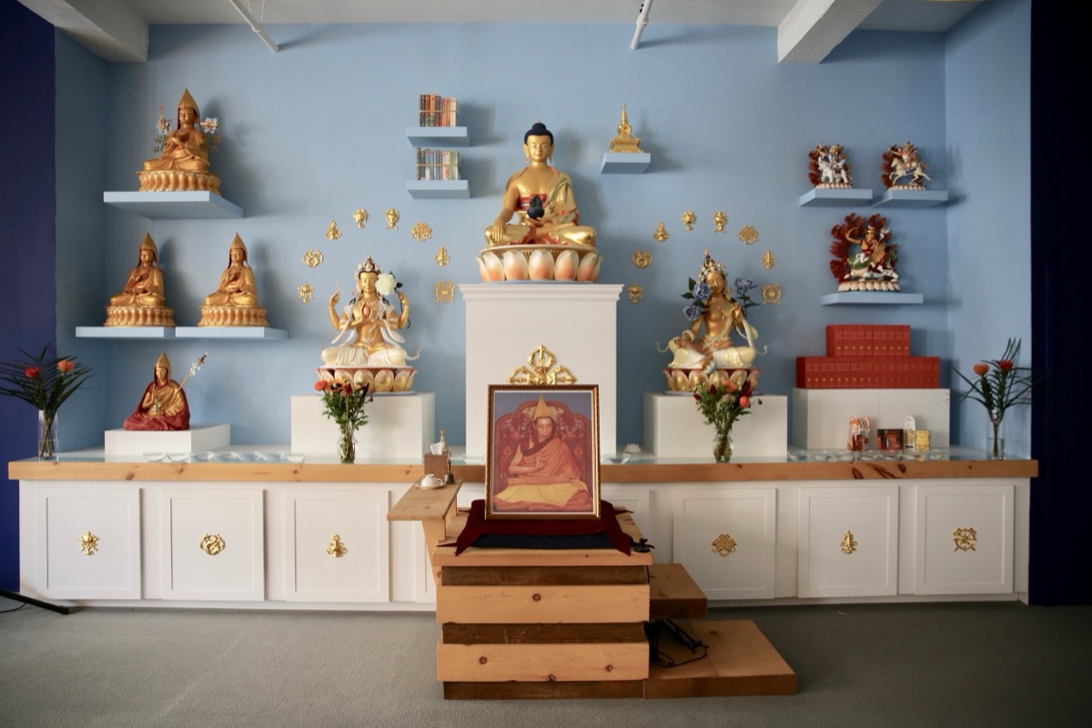 The meditation room